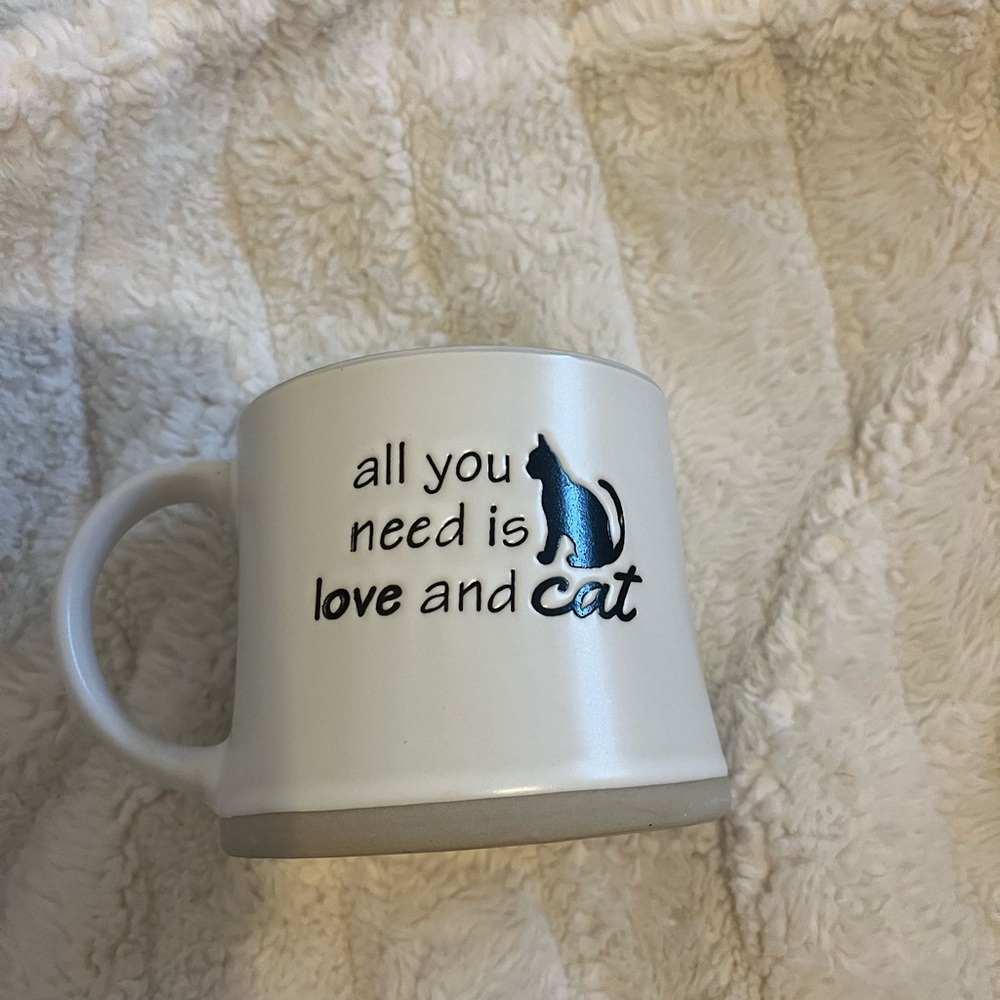 All you need is Love and A Cat Mug